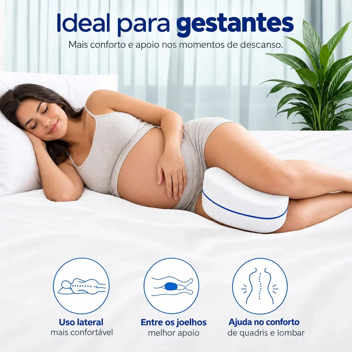 Almofada Ortopédica Corretor de Postura Travesseiro Multifuncional Premium®