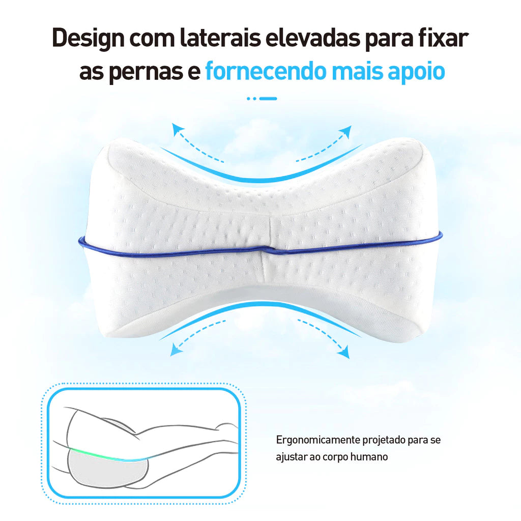 Almofada Ortopédica Corretor de Postura Travesseiro Multifuncional Premium®