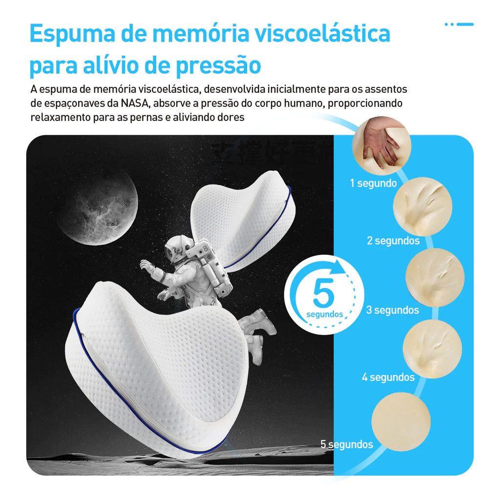 Almofada Ortopédica Corretor de Postura Travesseiro Multifuncional Premium®